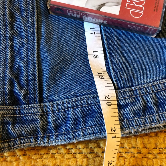 Unique Buttonless Jean Jacket - Picture 8 of 8